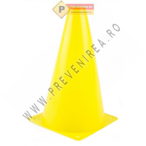 Con galbene din plastic