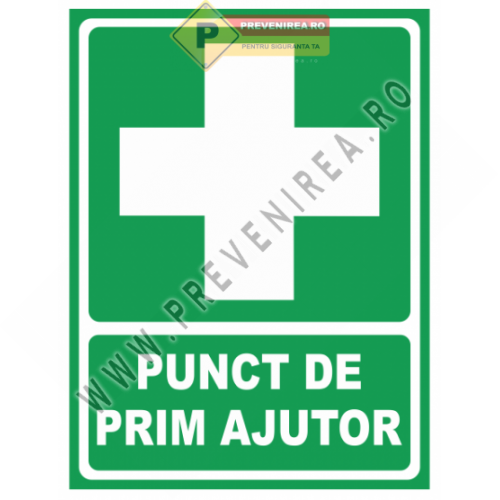Indicator Punct de Ajutor Verde – Semnalizare Conform Standardelor Indicator Punct de Ajutor Verde – Semnalizare Conform Standardelor