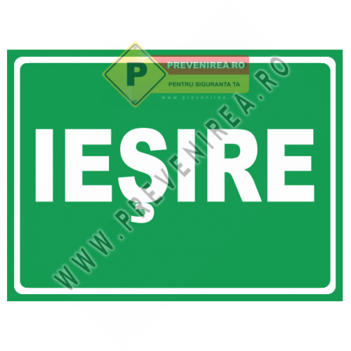 Indicator Direcție Ieșire Evacuare – Marcaj Clar pentru Situații de Urgență