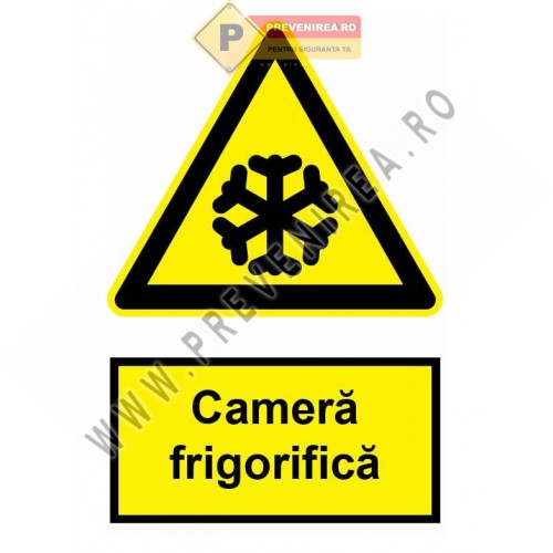 Indicator de securitate cameră frigorifică – avertizare vizuală pentru protecție și control