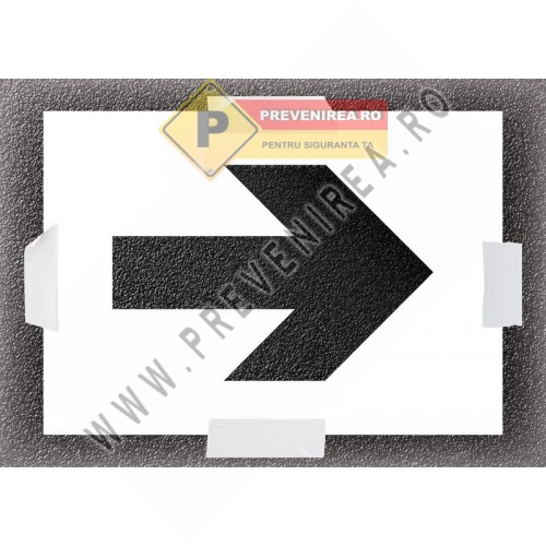 Sablon profesional săgeată pentru marcaje rutiere