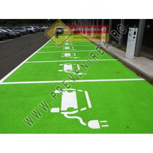 Marcaj parcare si incarcare electrica Marcaj parcare si incarcare electrica