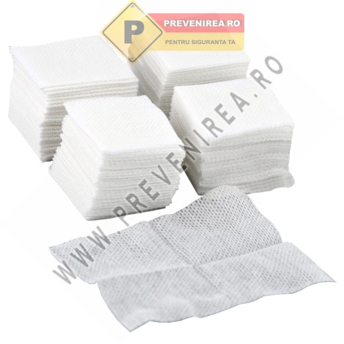 Comprese Sterile de Unică Folosinţă – Echipament Esenţial pentru Prima Ajutor