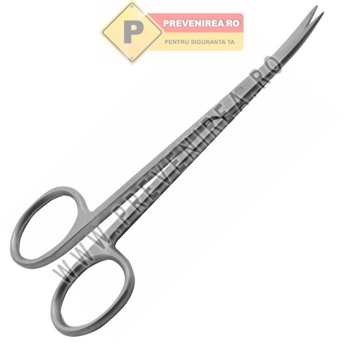 Foarfecă medicală curbată de precizie – Instrument chirurgical profesional