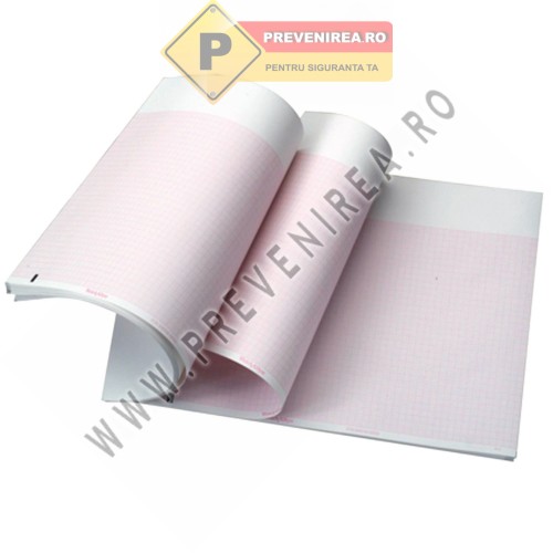 Hârtie EKG Rezistentă la Apă – Calitate Medicală pentru Rezultate Precise