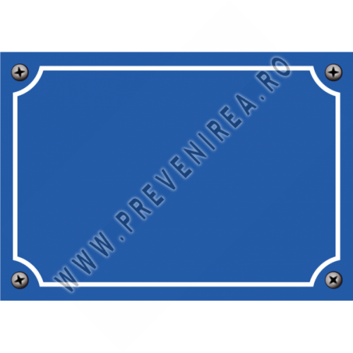 Placuta albastra pentru asociatie de proprietari