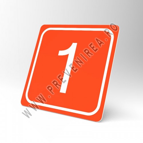 Placuta portocalie 1