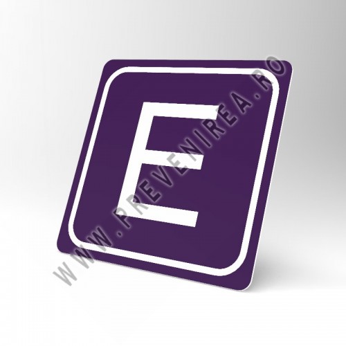 Placuta violet E