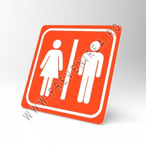 Placuta portocalie toaleta femeie si barbati