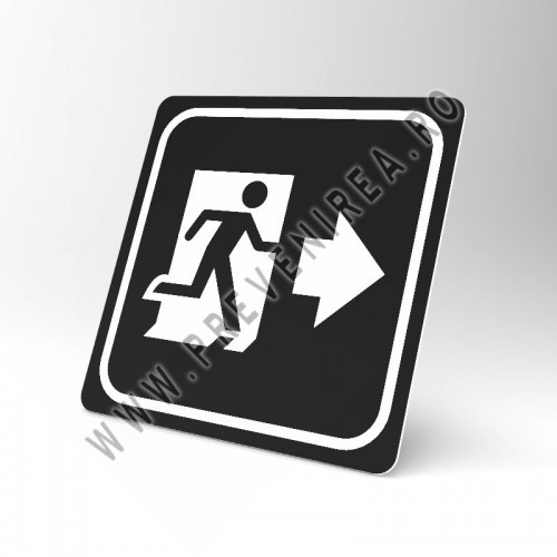 Placuta neagra iesire spre dreapta