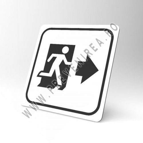 Placuta alba iesire spre dreapta