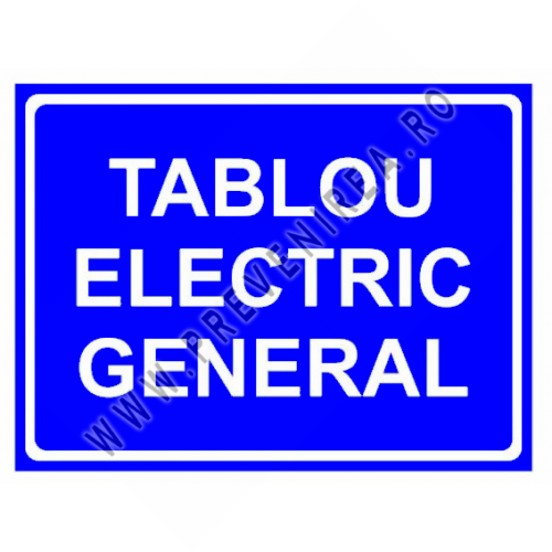 Indicator tablou electric general