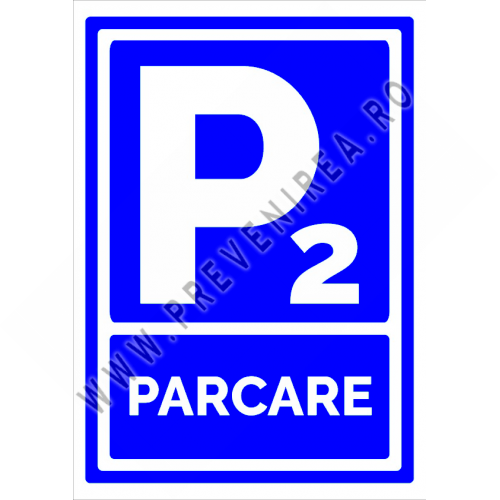 Indicator pentru parcare cu 2 locuri