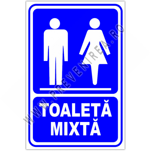 Indicator WC Mixt (Unisex) – Plăcuță Semnalizare Toaletă Indicator WC Mixt (Unisex) – Plăcuță Semnalizare Toaletă