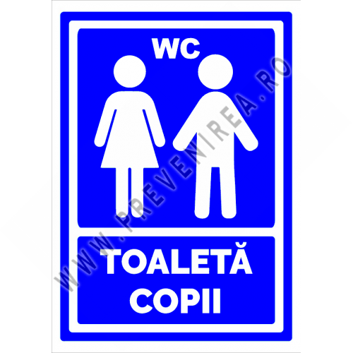 Indicator Toaletă Copii – Semnalizare WC Indicator Toaletă Copii – Semnalizare WC