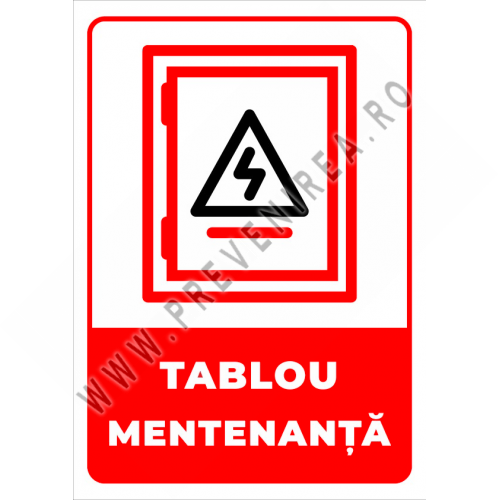 Indicator pentru tablou mentenanta