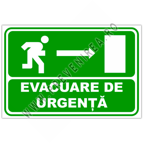 Indicator Evacuare de Urgență Direcția Dreapta – Semn Ieșire de Urgență Indicator Evacuare de Urgență Direcția Dreapta – Semn Ieșire de Urgență