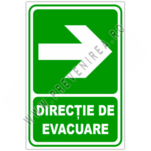 Indicator de securitate iesire in dreapta