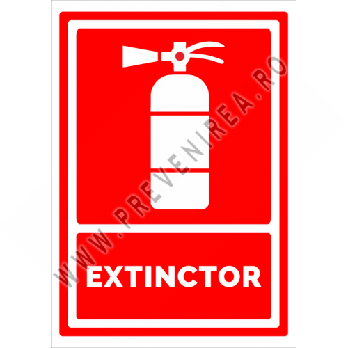 Indicator pentru marcare extinctor
