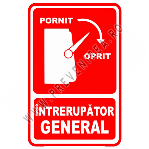 indicator pornit oprit intrerupator general indicator pornit oprit intrerupator general