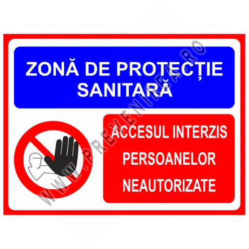 Indicator pentru protectie sanitara