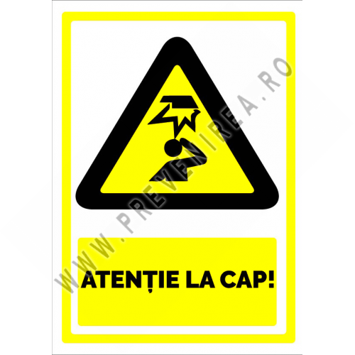 Indicator atentie la cap