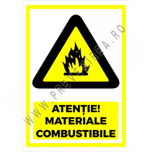 Indicator materiale combustibile