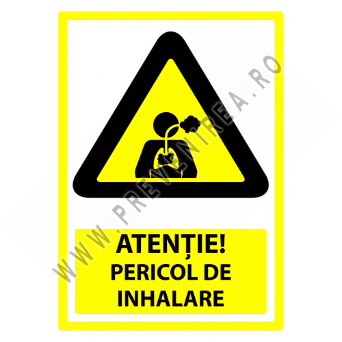 Indicator pentru pericol de inhalare