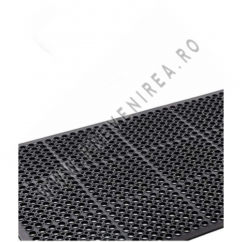 Covoraș de cauciuc cu găuri – Drenaj excelent, rezistență maximă și curățare eficientă