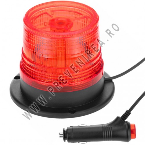 Girofar roșu cu LED-uri – Semnalizare auto profesională, prioritate în trafic și siguranță