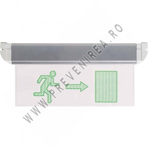 Corp de iluminat de urgență cu două fețe – ieșire stânga sau dreapta | Soluție profesională pentru evacuare Corp de iluminat de urgență cu două fețe – ieșire stânga sau dreapta | Soluție profesională pentru evacuare