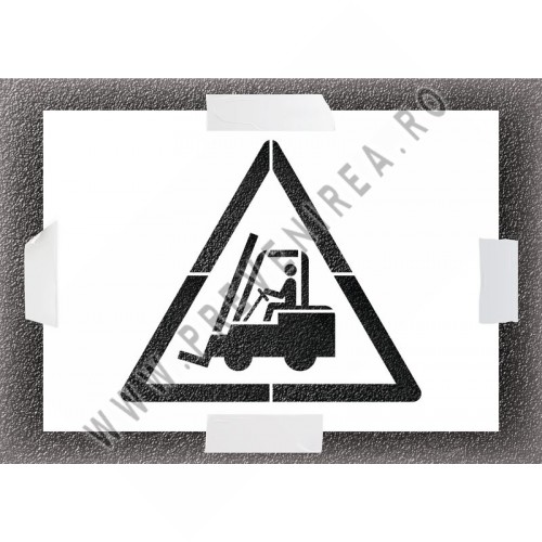 sablon pentru stivuitor