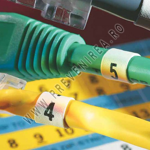 Etichete din cauciuc personalizate pentru fire și cabluri – Rezistente, Durabile și Vizibile