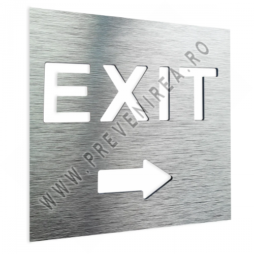 Semn exit in dreapta