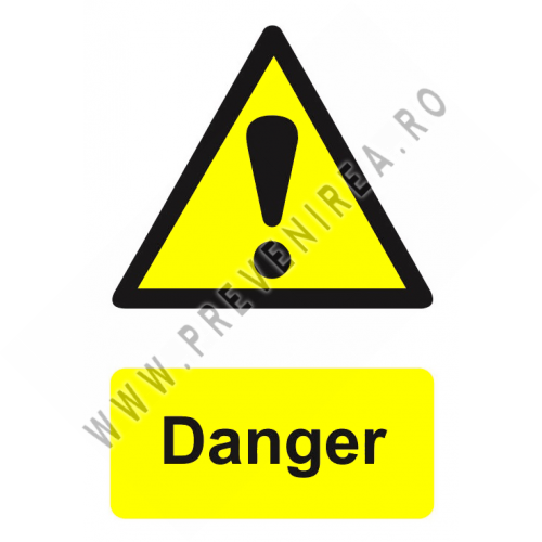 Sign danger Sign danger