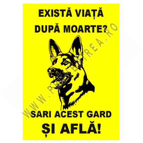 Semn exista viata dupa moarte sari acest gard si afla Semn exista viata dupa moarte sari acest gard si afla