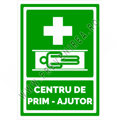 Semn pentru centre de prim ajutor