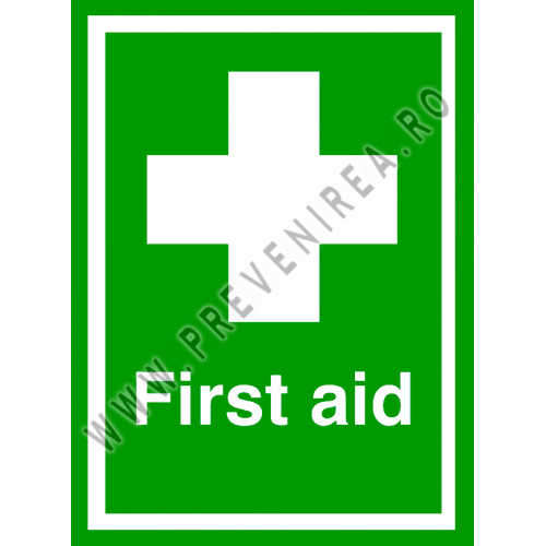 Sign first aid