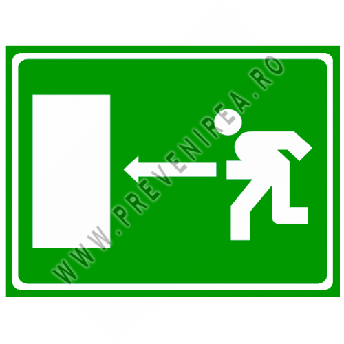 Semn pentru directie in stanga