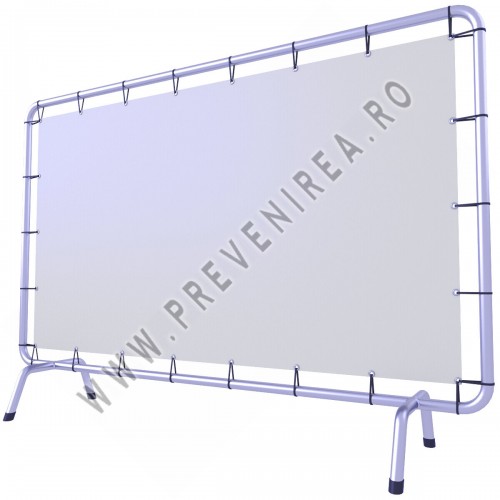 Gard Mobil Personalizat cu Banner – Protecție, Publicitate și Design Unic