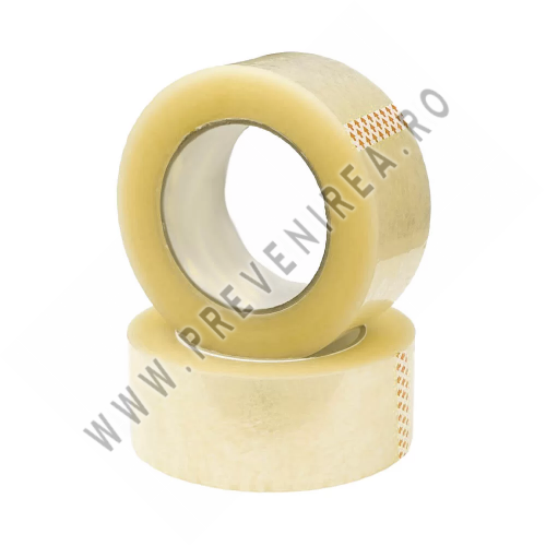 Bandă adezivă industrială transparentă, silențioasă – rezistență și lipire profesională