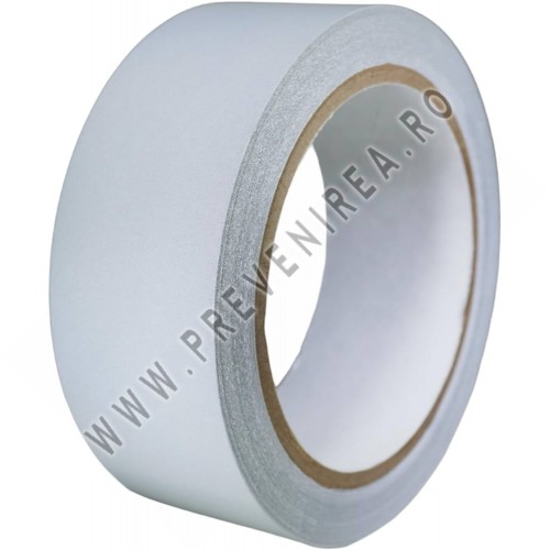 Bandă Albă Reflectorizantă Industrială – Siguranță și Marcare Trasee