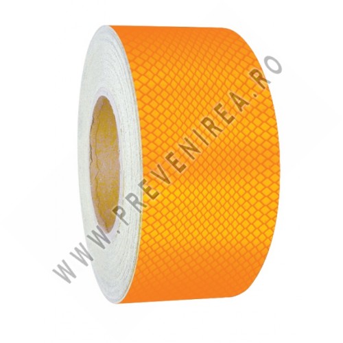 Bandă Industrială Reflectorizantă Galbenă, Rezistentă la Apă – Protecție și Vizibilitate