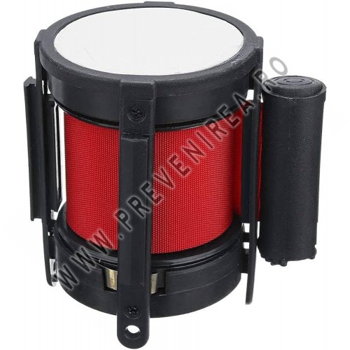 Sistem cu banda pentru stalp si perete