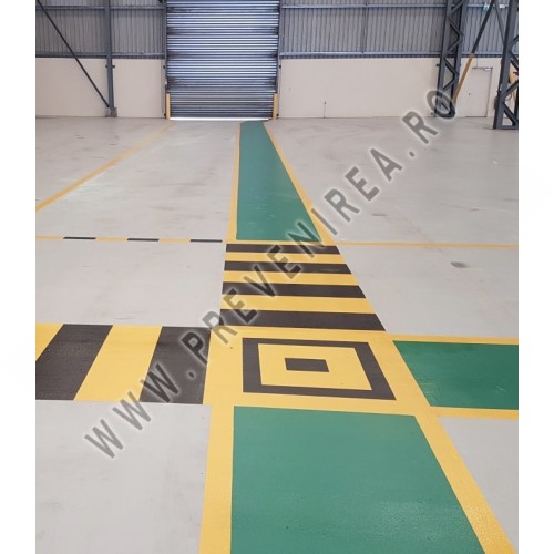 Marcaje de podea din fabrica