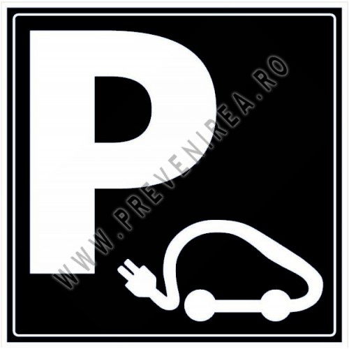 şablon pentru statie de incarcare auto parcare