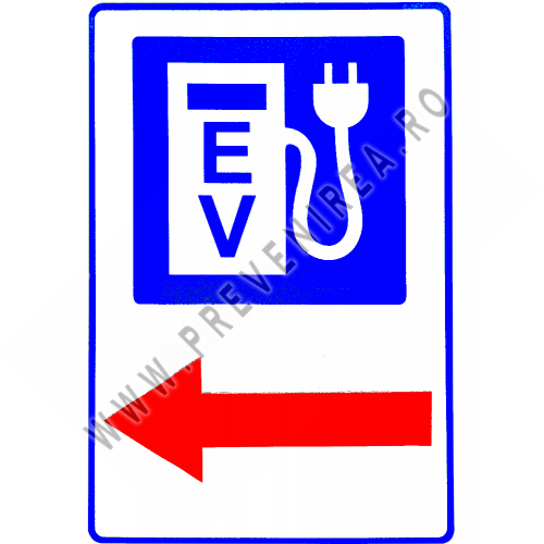 Placuta de statia de incarcare  in stanga