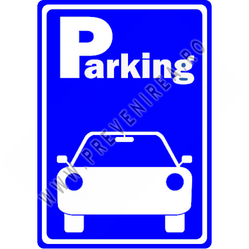 Reserved Parking Sign
