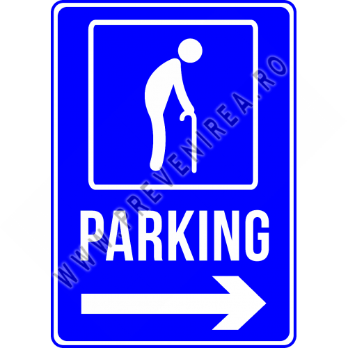 Elderly Parking Only Sign Elderly Parking Only Sign