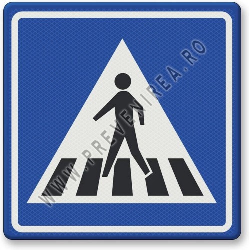 Semn de circulaţie pentru trecere cu zebră